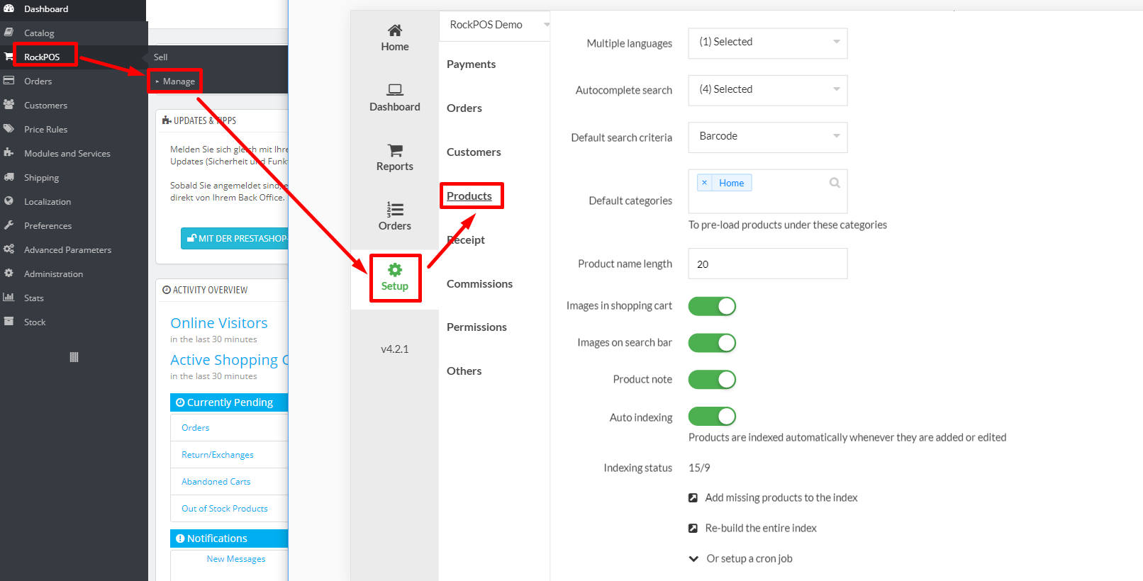 Products setup – Rock POS – The number 1 PrestaShop POS module